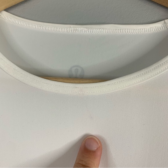 Lululemon Look Ahead Run Long Sleeve White Lightweight Top Shirt UV Protection 4 - Picture 3 of 10